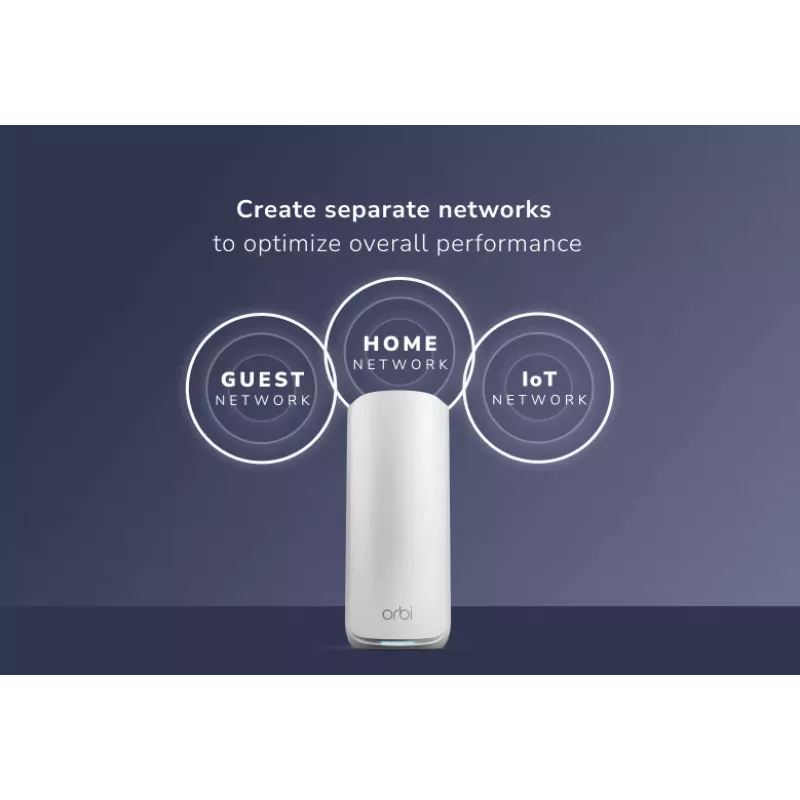 NETGEAR Orbi 870 Tri-Band (2,4 GHz / 5 GHz / 6 GHz) Wi-Fi 7 (802.11be) Weiß 4 Intern