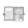 DIGITUS Outdoor FTTH Box, IP65 für 2x SC/SC-Adapter oder 2x LC/DC