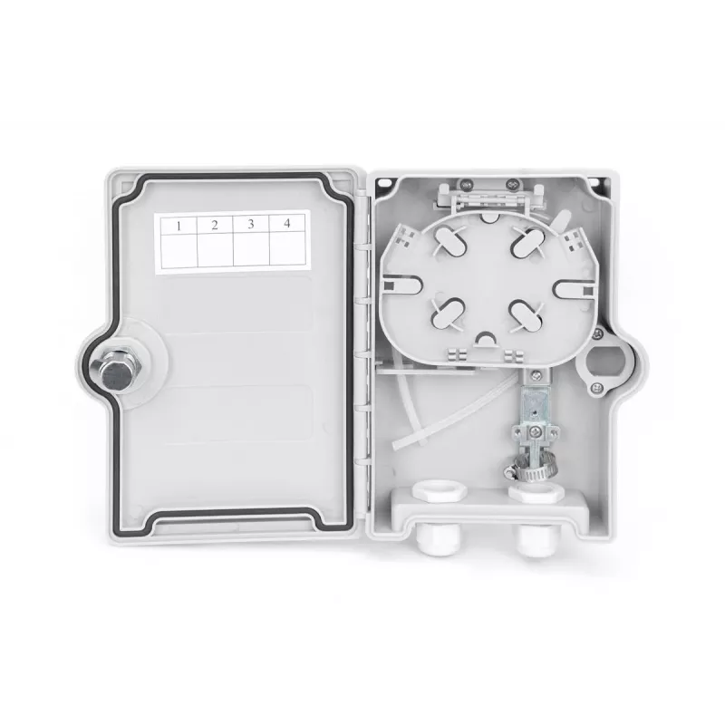DIGITUS Outdoor FTTH Box, IP65 für 2x SC/SC-Adapter oder 2x LC/DC