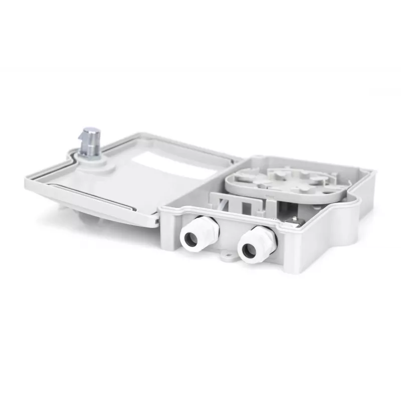 DIGITUS Outdoor FTTH Box, IP65 für 2x SC/SC-Adapter oder 2x LC/DC