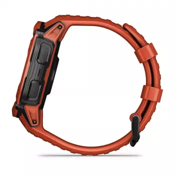 Smartwatch GARMIN Instinct 2X Solar – Sportuhr, 50 mm Polymergehäuse, Solarladung, GPS (GPS/GLONASS/Galileo), 10 ATM, Silikonarmband