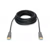 DIGITUS HDMI AOC Hybrid-Glasfaserkabel, Typ A M/M, 30m UHD 4K@60Hz, CE, schwarz