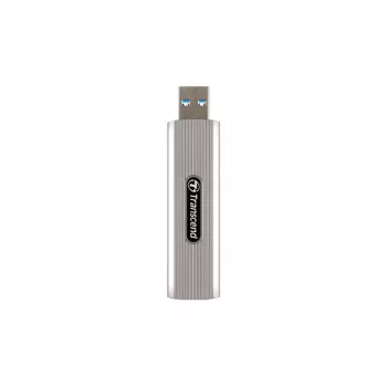 TRANSCEND SSD - Esd320a Tragbares Laufwerk - 512 GB - USB Typ A - Weichgrau