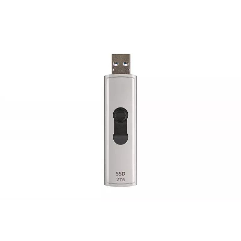 TRANSCEND SSD - Esd320a Tragbares Laufwerk - 512 GB - USB Typ A - Weichgrau