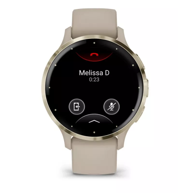 GARMIN INTERNATIONAL Venu 3S - 41 mm - Smartwatch mit Armband - Französisch - Grau