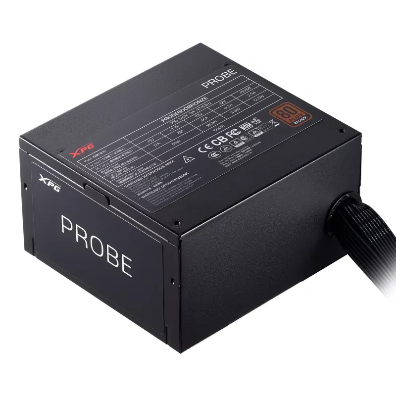 XPG PROBE 700 BRONZE Netzteil, 700 W, 100 - 240 V, 47 - 63 Hz, 10 A, Aktiv, 19 A