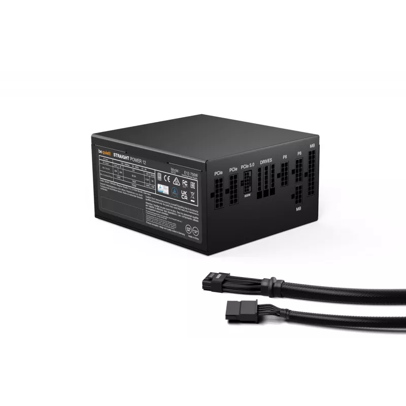 be quiet Straight Power 12 Netzteil 750 W 20+4 pin ATX ATX Schwarz