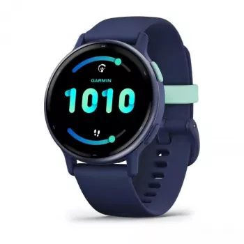 Smartwatch GARMIN Vivoactive 5 – Sportuhr, 42 mm Aluminium-/Polymergehäuse, AMOLED 1,2 Zoll, GPS/GLONASS/Galileo, optische HF, SpO2, 5 ATM, Bluetooth/NFC