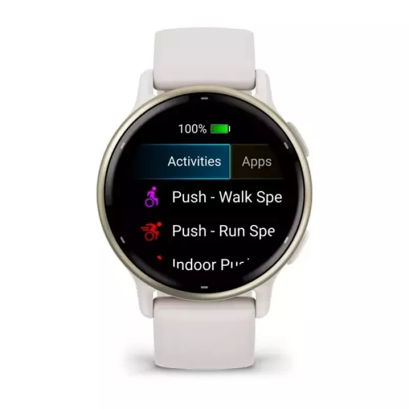 GARMIN Vivoactive 5 Smartwatch – Sportuhr, 42 mm Aluminium/Polymer-Gehäuse, AMOLED 1,2 Zoll, GPS/GLONASS/Galileo, Herzfrequenz & SpO2, 5 ATM, 11 Tage Akkulaufzeit