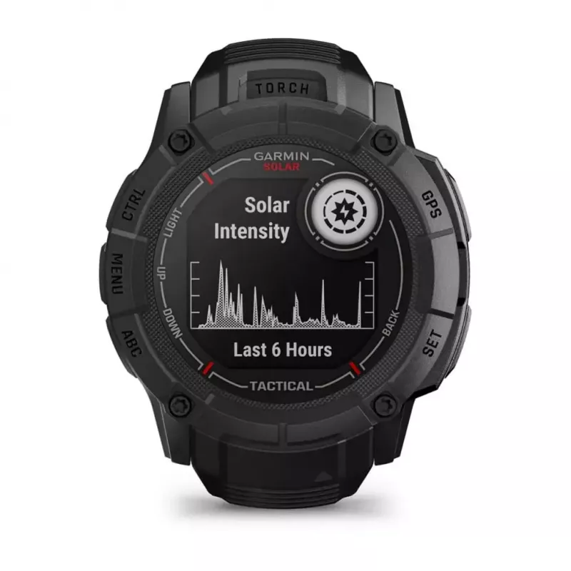 Garmin Instinct 2X Solar Tactical Edition Smartwatch, 50 mm, schwarz