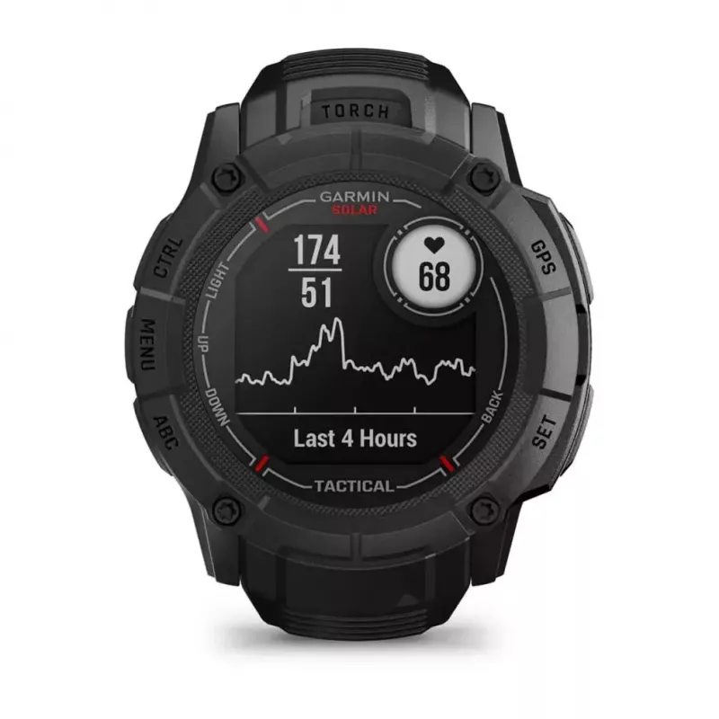 Garmin Instinct 2X Solar Tactical Edition Smartwatch, 50 mm, schwarz