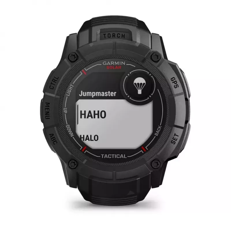 Garmin Instinct 2X Solar Tactical Edition Smartwatch, 50 mm, schwarz