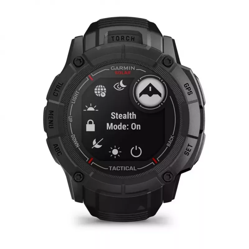 Garmin Instinct 2X Solar Tactical Edition Smartwatch, 50 mm, schwarz