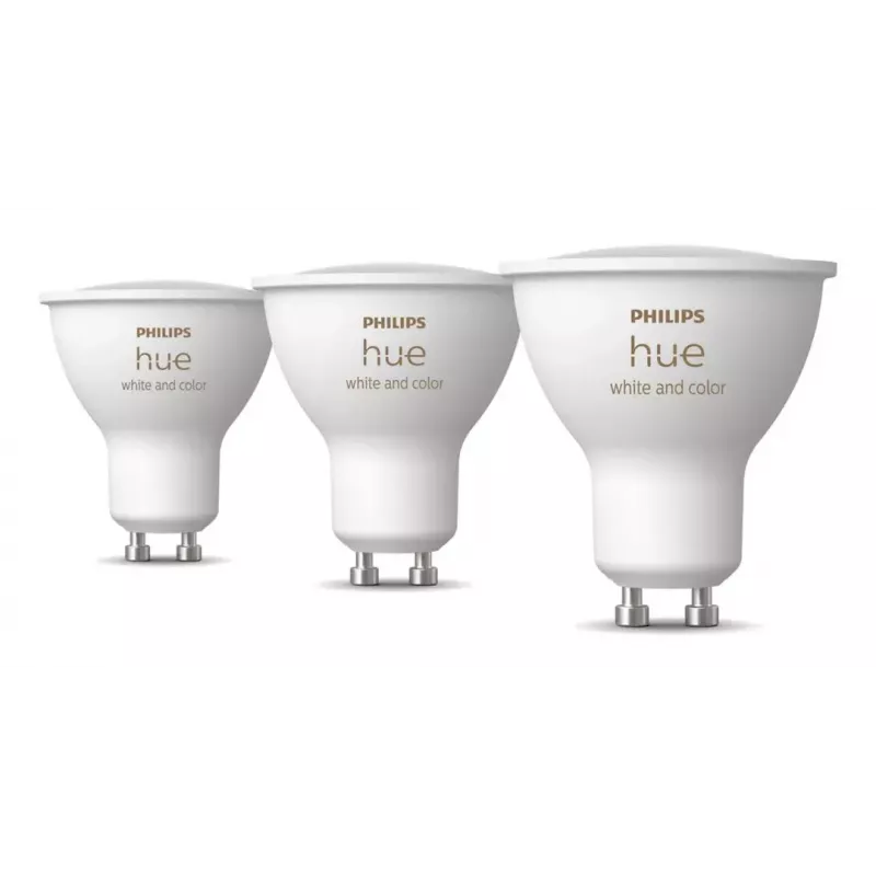 Philips Hue White and Colour Ambience GU10 – Smart-Spotlight – (3er-Pack)
