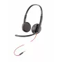 HP Poly Blackwire C3225 Top, Kabelgebunden, Büro/Callcenter, 87 g, Headset, Schwarz