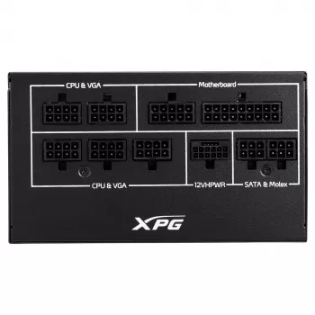 XPG COREREACTOR II 850W Netzteil, 850 W, 100 - 240 V, 47 - 63 Hz, 12 A, 22 A, 62,5 A