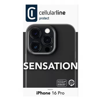 Cellularline Sensation - iPhone 16 Pro Soft-touch Silikonhülle