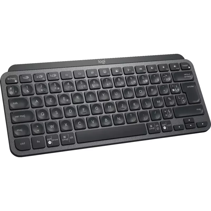 LOGITECH MX Keys Mini Beleuchtete Tastatur - Kabellos Bluetooth - Graphit - Azerty Französisch