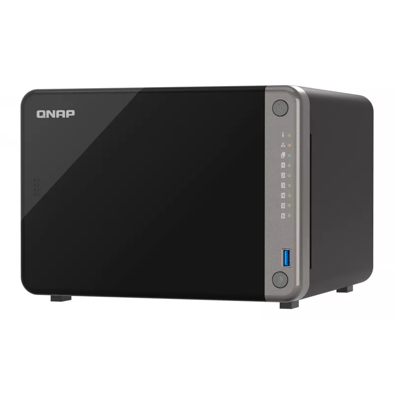 QNAP TS-AI642-8G NAS/Storage Server Tower ARM Cortex-A76 8 GB Schwarz