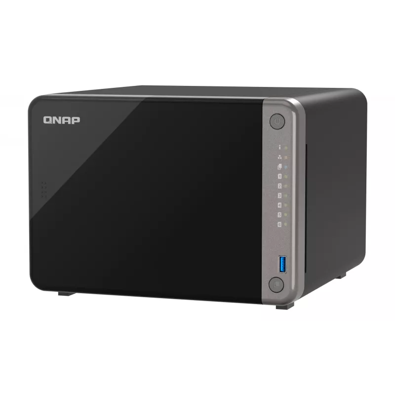 QNAP TS-AI642-8G NAS/Storage Server Tower ARM Cortex-A76 8 GB Schwarz