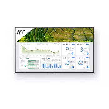 Sony FW-65BZ30L Signage Display Digital-Signage-Flachbildschirm 165,1 cm (65 Zoll) LCD Wi-Fi 440 cd/m² 4K Ultra HD Schwarz Android 24/7