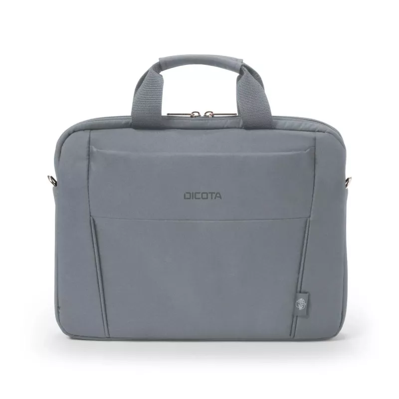 DICOTA Eco schlank Case Base - 11-12,5 Zoll Notebook-Tasche - Grau / 300d Rpet Polyester