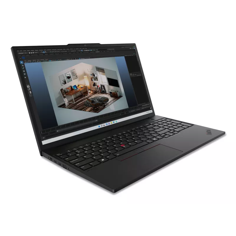 Lenovo ThinkPad P16s Gen 3 (Intel) Intel Core Ultra 7 155H Mobile Workstation 40,6 cm (16 Zoll) WUXGA 32 GB DDR5-SDRAM 1 TB SSD Wi-Fi 6E (802.11ax) Windows 11 Pro German Schwarz
