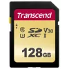 Flash-Speicher Transcend 128 GB SDXC UHS-I 500S