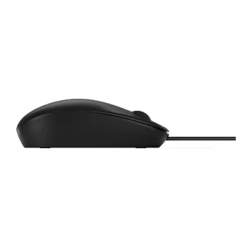 Maus HP 125 Optical Wired USB Schwarz