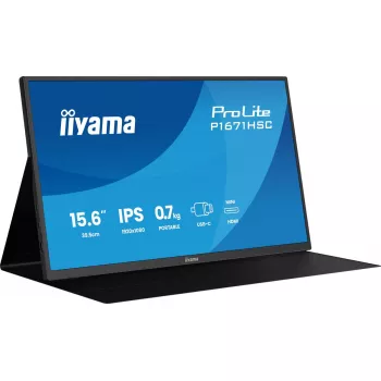 iiyama ProLite P1671HSC-B1 Computer Monitor 39,6 cm (15,6 Zoll) 1920 x 1080 Pixel Full HD LED Schwarz