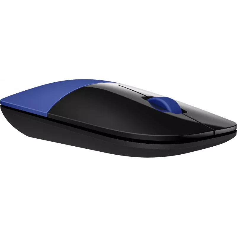 HP Z3700 Blue Wireless Mouse, beidhändig, optisch, RF Wireless, 1200 DPI, Blau