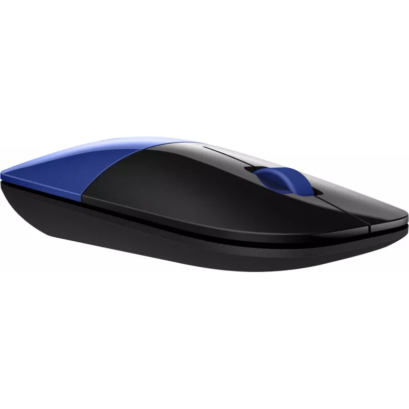 HP Z3700 Blue Wireless Mouse, beidhändig, optisch, RF Wireless, 1200 DPI, Blau