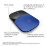 HP Z3700 Blue Wireless Mouse, beidhändig, optisch, RF Wireless, 1200 DPI, Blau