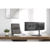 Neomounts NM-D335DBLACK Monitorhalterung 10-27 Zoll, Klemm-/Stand-/Durchführungsmontage, 8 kg, 25,4 cm (10 Zoll), 68,6 cm (27 Zoll), 100 x 100 mm, Schwarz