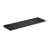 HP 455 Programmierbare Funk-Tastatur, Vollformat (100%), kabellos, RF Wireless, Membran, Schwarz