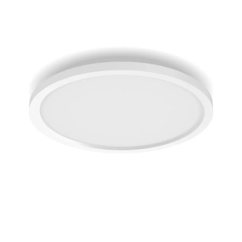 Philips Hue White and Colour Ambience Surimu Rundpanel, Intelligente Deckenleuchte, Bluetooth/Zigbee, Weiß, LED, Nicht austauschbare(s) Leuchtmittel, Mehrfarbig