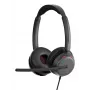 Lenovo 4Z21P85373 Kopfhörer/Headset Kabelgebundenes Headset mit Kopfbügel für Büro/Callcenter USB Typ-C / USB Typ-A Schwarz