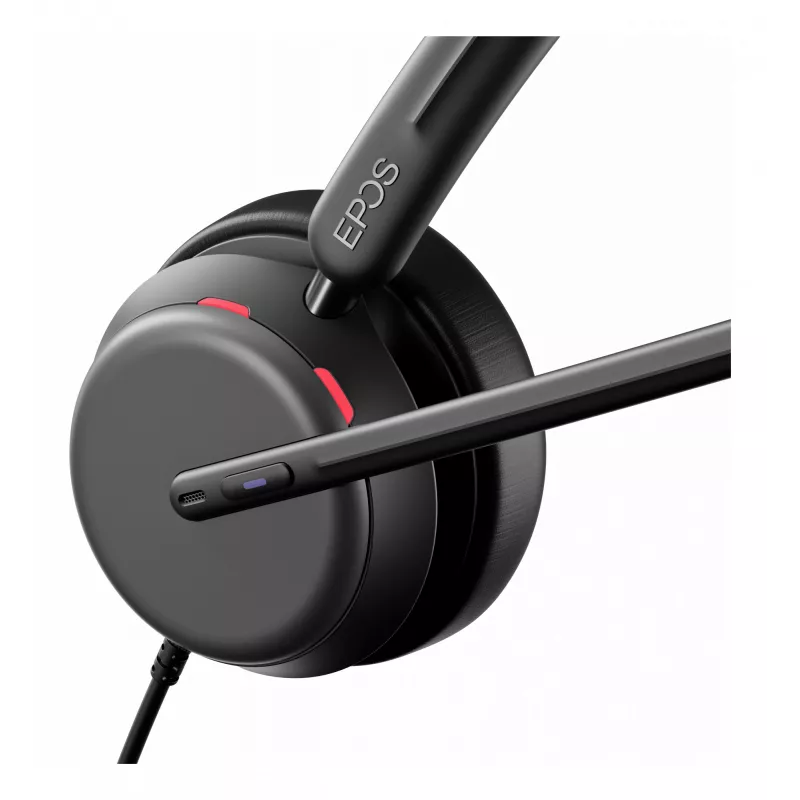 Lenovo 4Z21P85373 Kopfhörer/Headset Kabelgebundenes Headset mit Kopfbügel für Büro/Callcenter USB Typ-C / USB Typ-A Schwarz