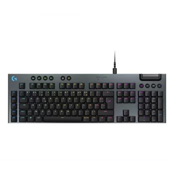 LOGITECH G915 X USB-A Kabelgebundene Low-Profile Gaming-Tastatur Taktil Schwarz Azerty Fr