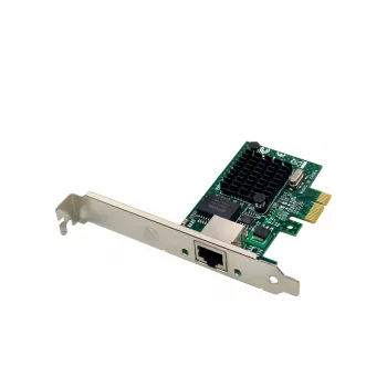 LevelOne Gigabit PCIe Netzwerkkarte, Low-Profile-Blende im Lieferumfang