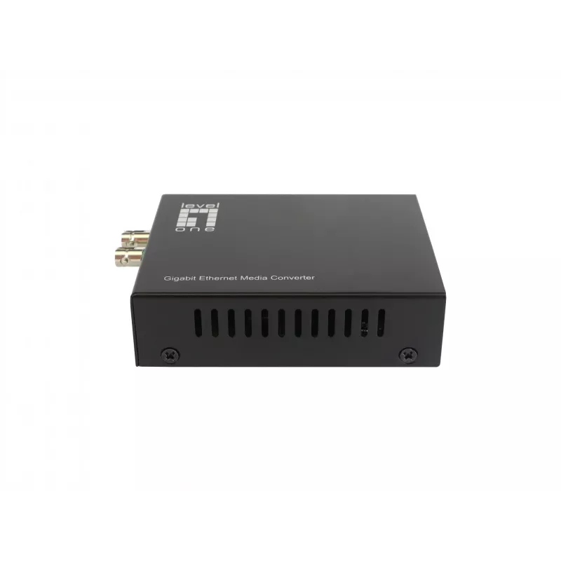 LevelOne RJ45 auf ST Gigabit Medienkonverter, Single-Mode-Faser, 1310nm, 20km