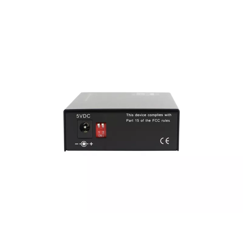 LevelOne RJ45 auf ST Gigabit Medienkonverter, Single-Mode-Faser, 1310nm, 20km