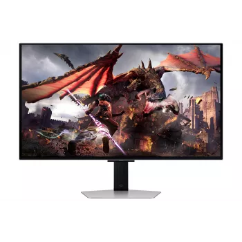 Samsung G80SD Computermonitor 81,3 cm (32 Zoll) 3840 x 2160 Pixel 4K Ultra HD OLED Silber