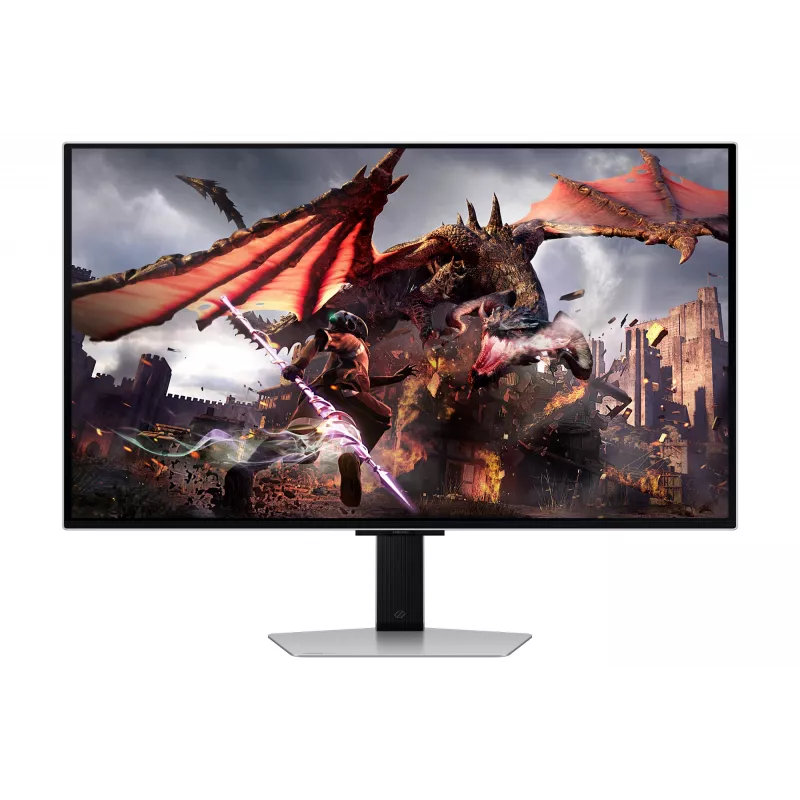 Samsung G80SD Computermonitor 81,3 cm (32 Zoll) 3840 x 2160 Pixel 4K Ultra HD OLED Silber