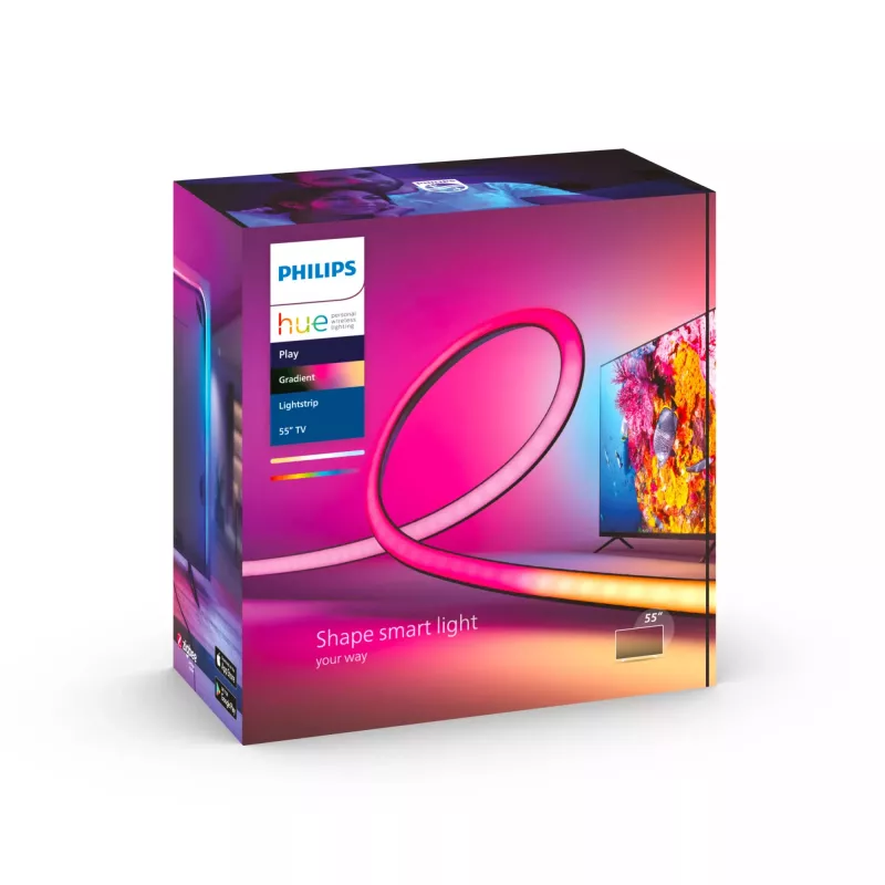 Philips Hue White and Colour Ambience Play Gradient Lightstrip 55 Zoll