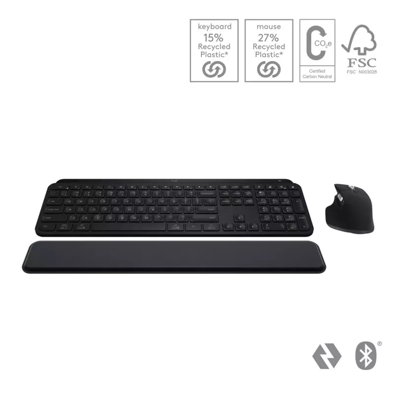 LOGITECH MX Keys S Combo - Graphite - QWERTY US/International