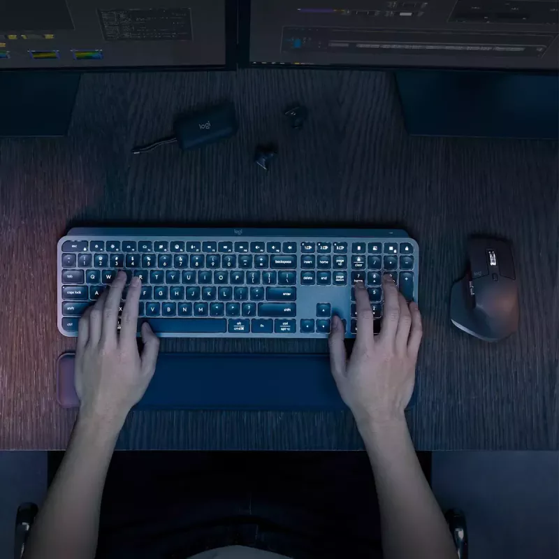 LOGITECH MX Keys S Combo - Graphite - QWERTY US/International