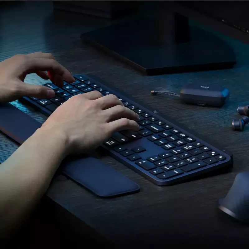 LOGITECH MX Keys S Combo - Graphite - QWERTY US/International