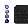LOGITECH MX Keys S Combo - Graphite - QWERTY US/International