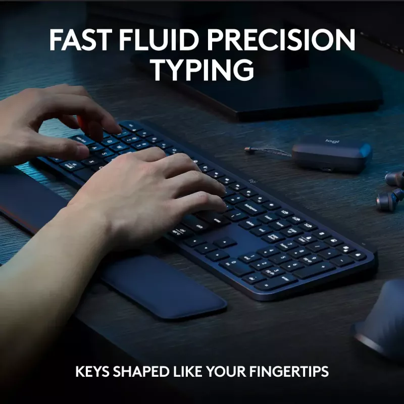 LOGITECH MX Keys S Combo - Graphite - QWERTY US/International